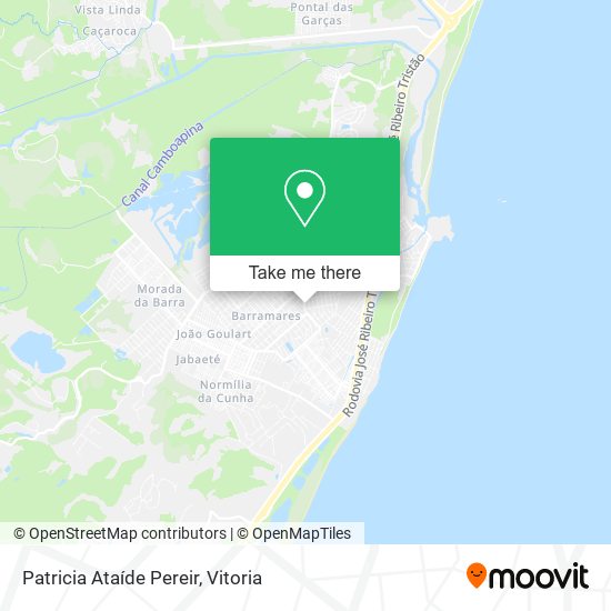 Patricia Ataíde Pereir map