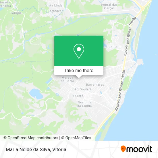 Maria Neide da Silva map