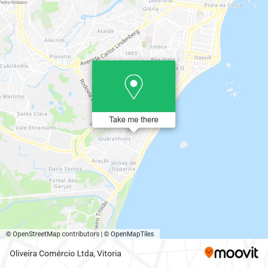 Oliveira Comércio Ltda map
