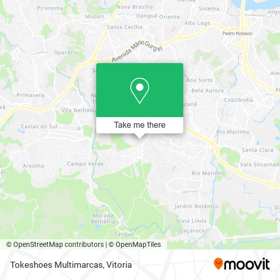 Tokeshoes Multimarcas map