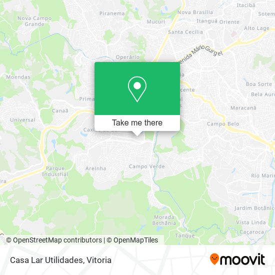 Casa Lar Utilidades map