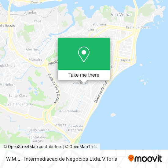 W.M.L - Intermediacao de Negocios Ltda map