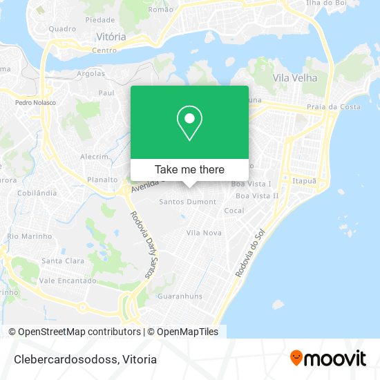 Clebercardosodoss map
