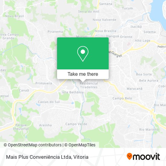 Mais Plus Conveniência Ltda map