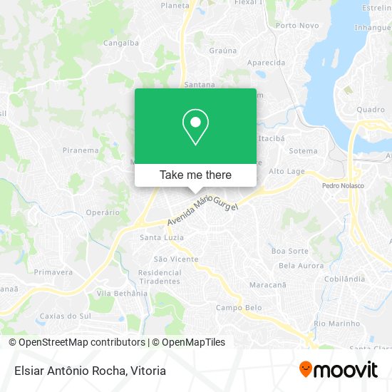 Elsiar Antônio Rocha map