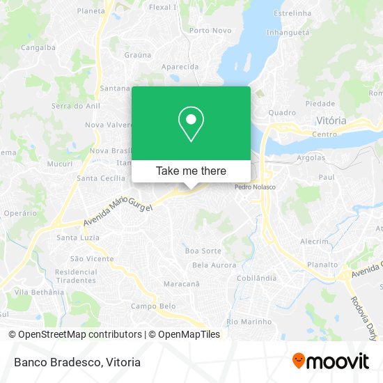 Banco Bradesco map