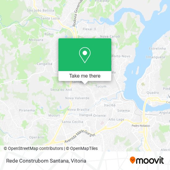 Rede Construbom Santana map