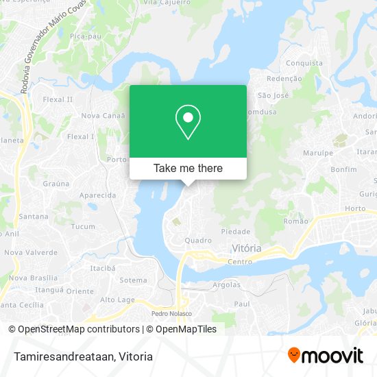 Tamiresandreataan map
