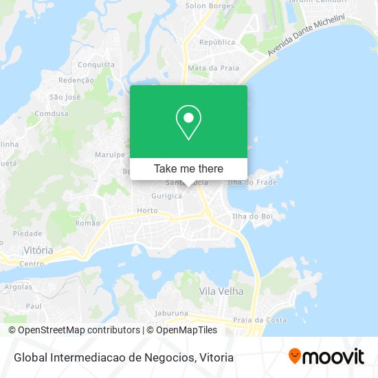 Global Intermediacao de Negocios map