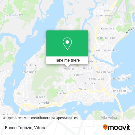 Banco Topázio map