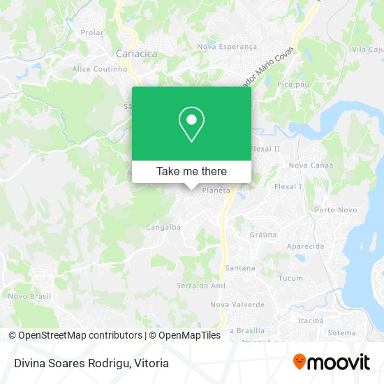 Divina Soares Rodrigu map