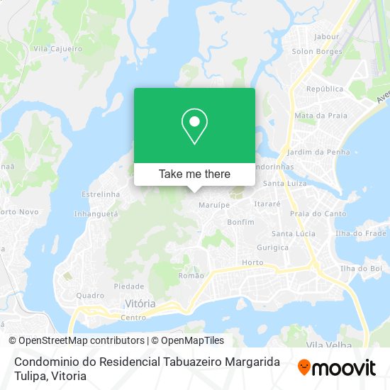 Condominio do Residencial Tabuazeiro Margarida Tulipa map