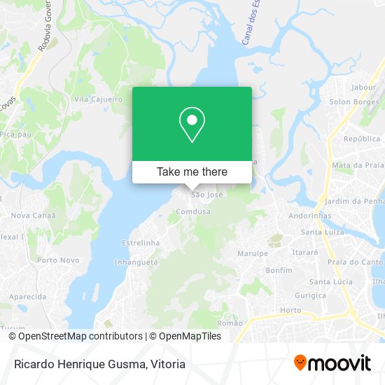 Ricardo Henrique Gusma map