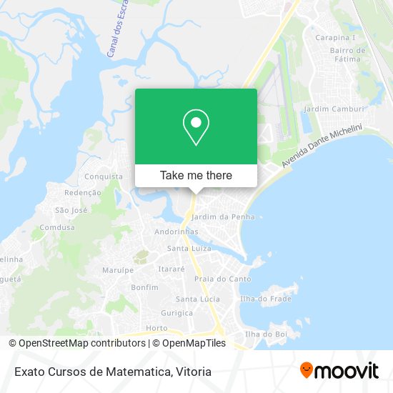 Exato Cursos de Matematica map