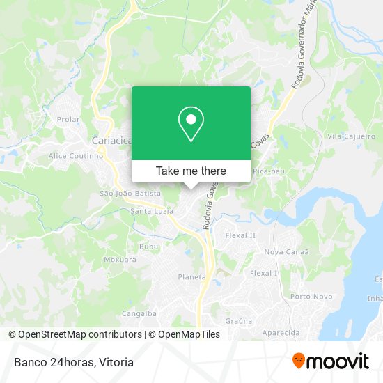 Banco 24horas map