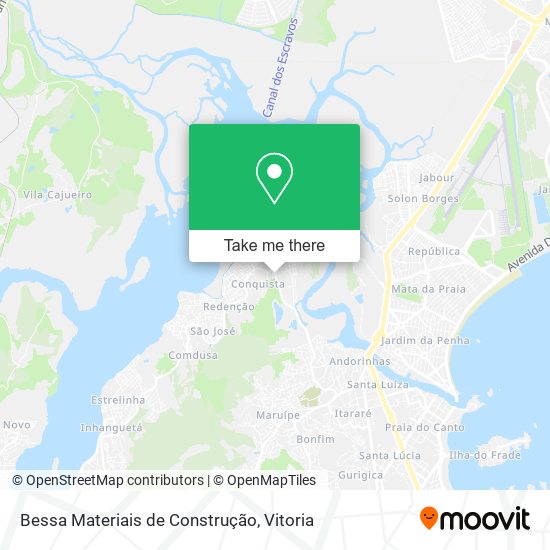 Mapa Bessa Materiais de Construção