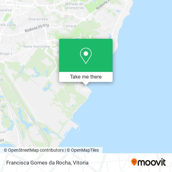 Francisca Gomes da Rocha map