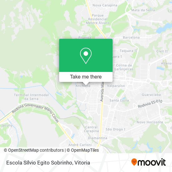 Escola Sílvio Egito Sobrinho map