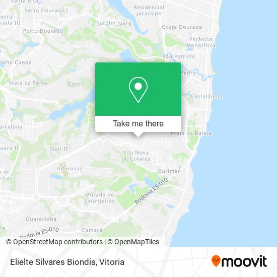Elielte Silvares Biondis map