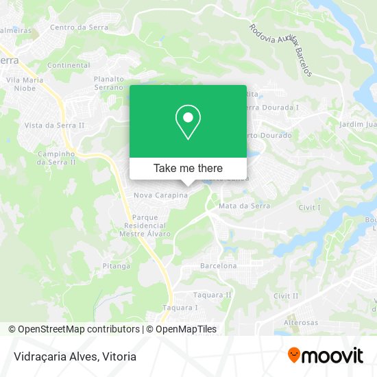 Vidraçaria Alves map