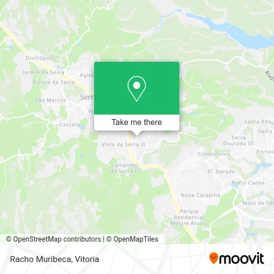 Racho Muribeca map