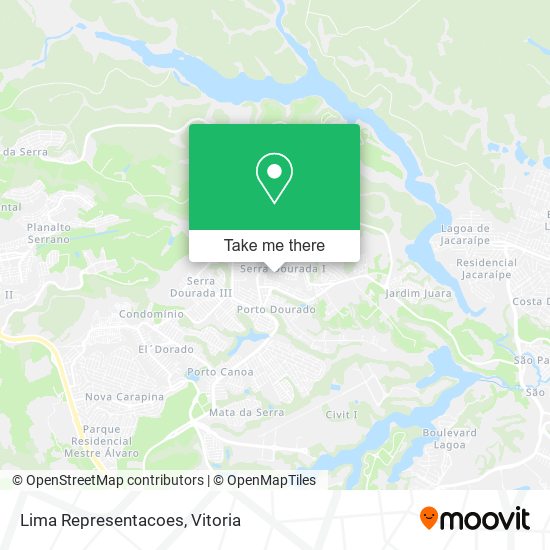 Lima Representacoes map