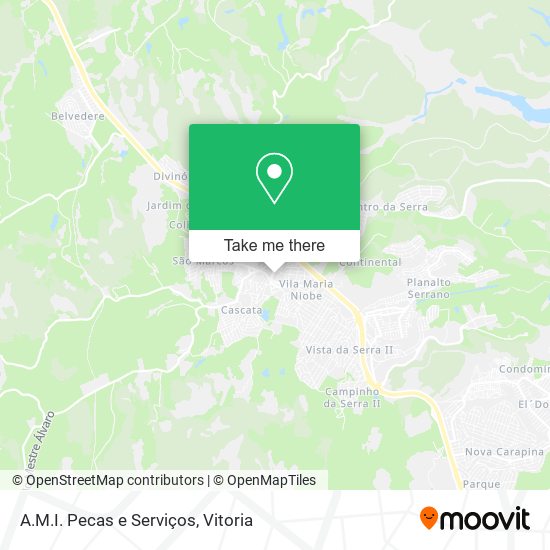 A.M.I. Pecas e Serviços map