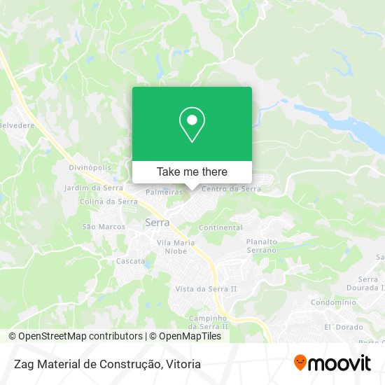 Zag Material de Construção map