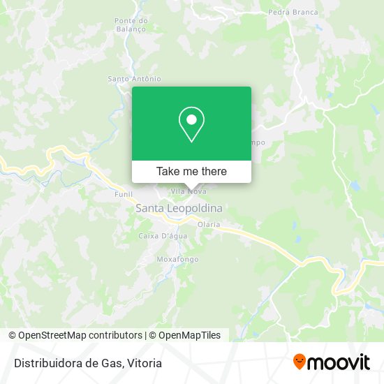 Distribuidora de Gas map