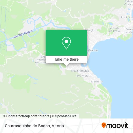 Churrasquinho do Badho map