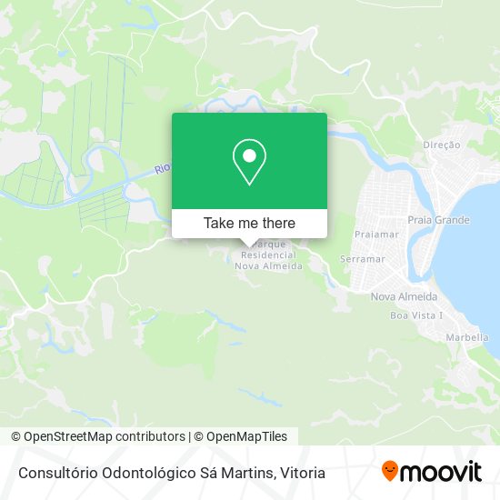 Consultório Odontológico Sá Martins map