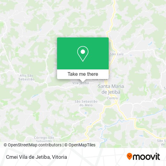 Cmei Vila de Jetiba map