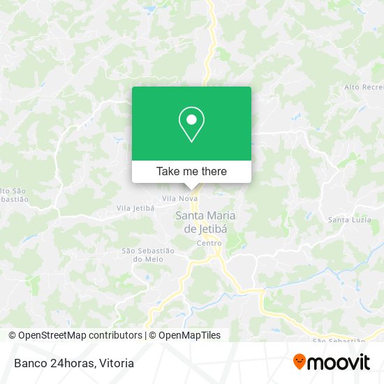 Banco 24horas map