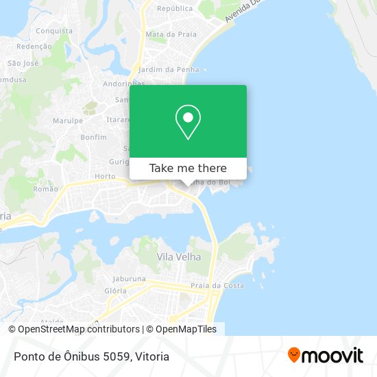 Ponto de Ônibus 5059 map
