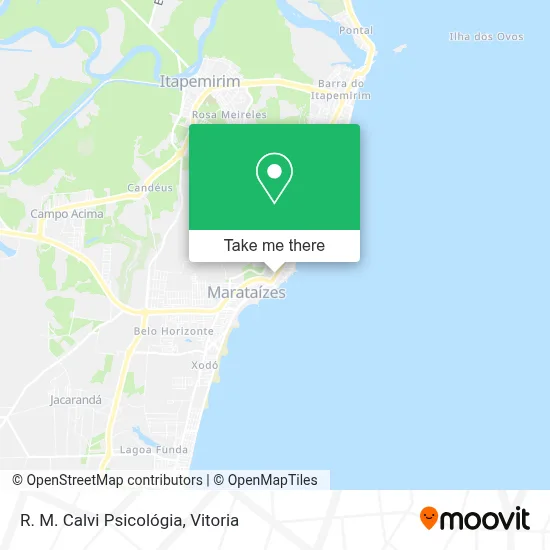 R. M. Calvi Psicológia map