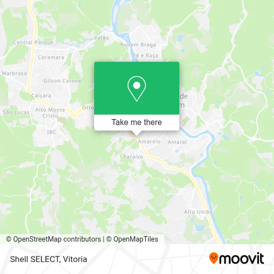 Shell SELECT map
