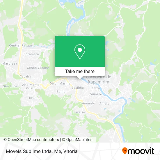 Moveis Sublime Ltda. Me map