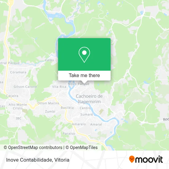 Inove Contabilidade map
