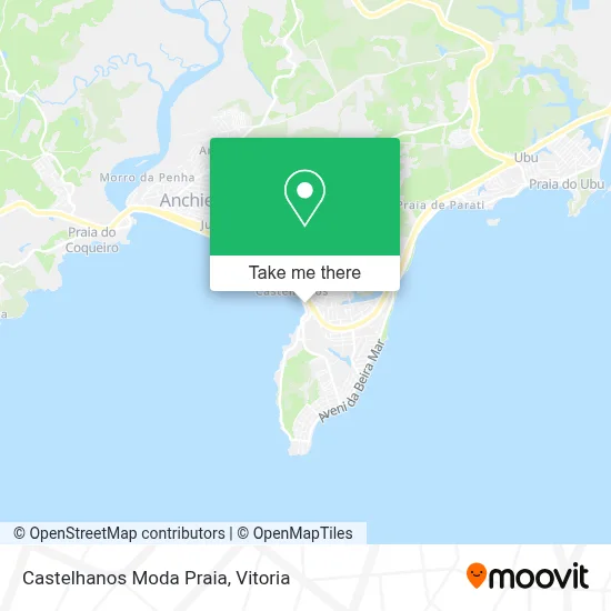 Castelhanos Moda Praia map