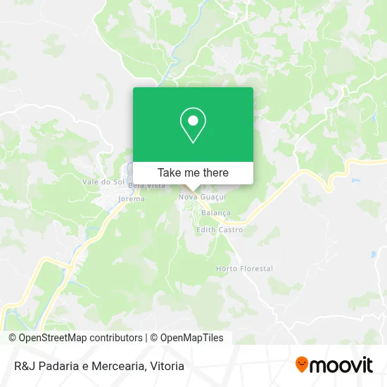 R&J Padaria e Mercearia map