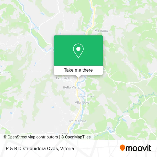 R & R Distribuidora Ovos map