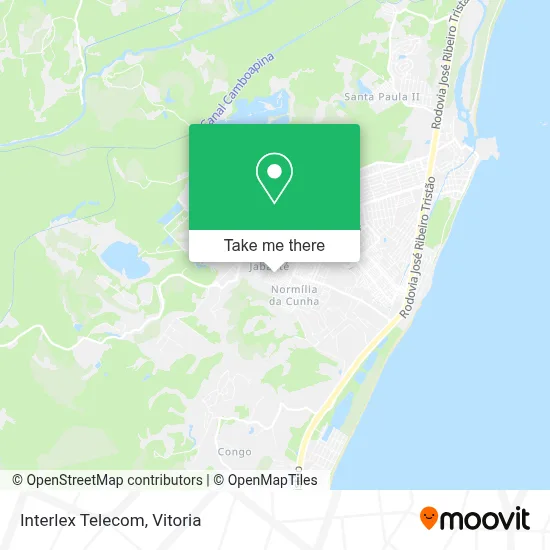 Interlex Telecom map