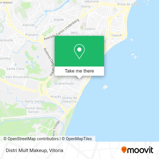 Distri Mult Makeup map