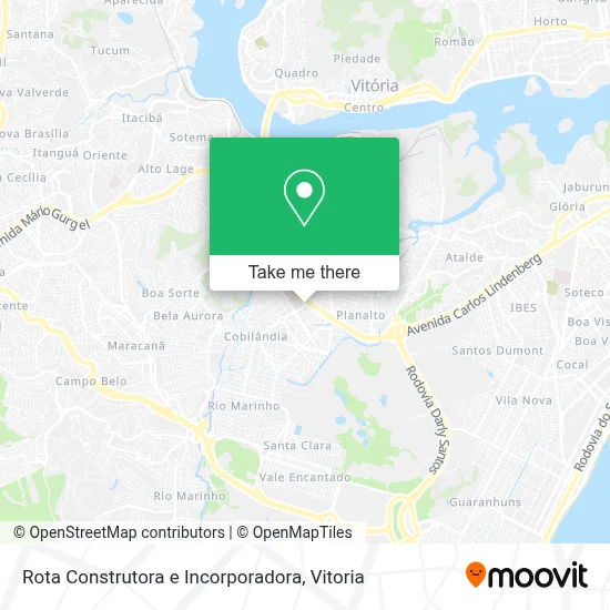 Rota Construtora e Incorporadora map