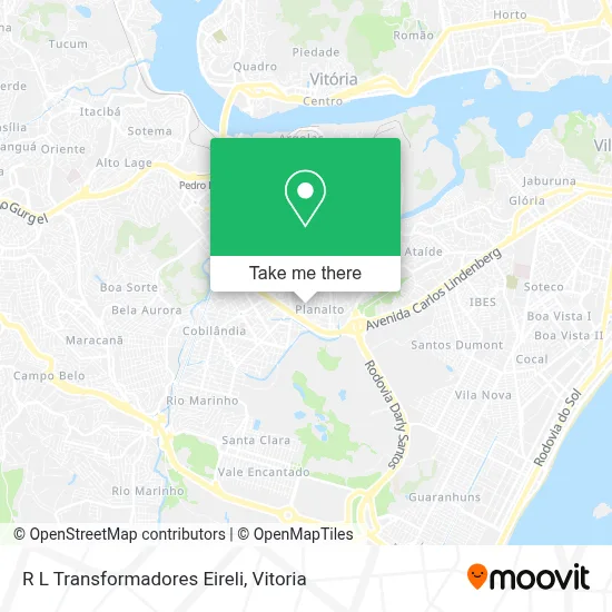 R L Transformadores Eireli map