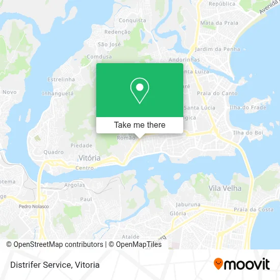 Distrifer Service map