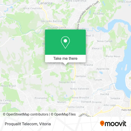 Proqualit Telecom map