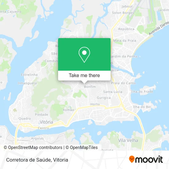 Corretora de Saúde map