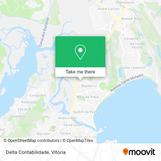 Delta Contabilidade map