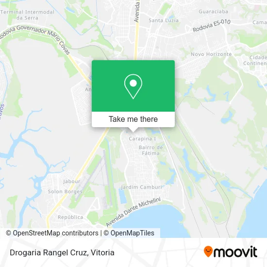 Drogaria Rangel Cruz map